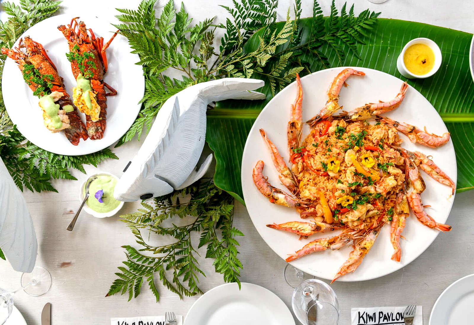Seafood offering